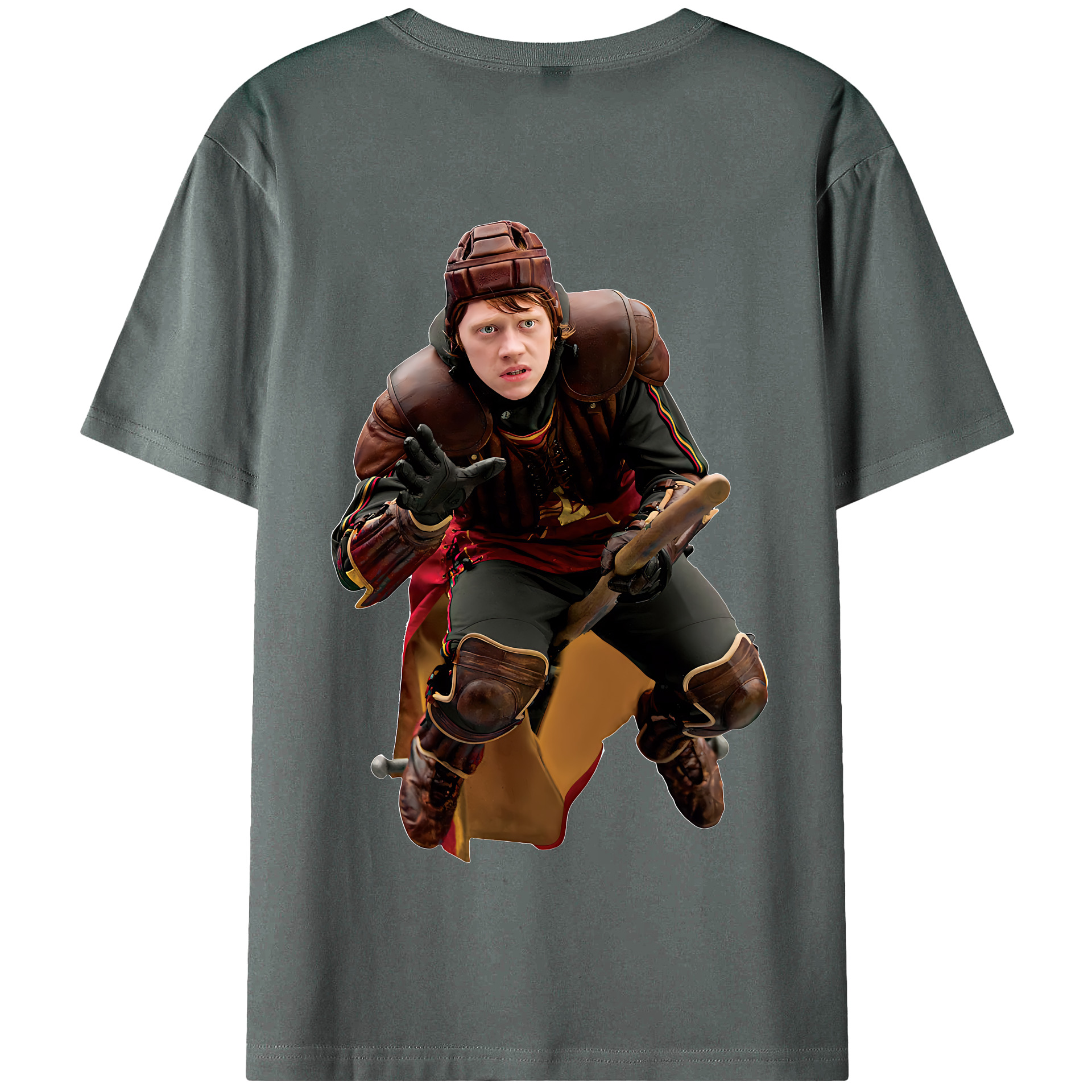 （画像用） Harry Potter ハリー・ポッターシリーズ 綿100％半袖Tシャツ（背面プリント）